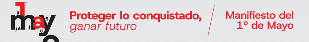 1 Mayo - Manifiesto del 1º de Mayo